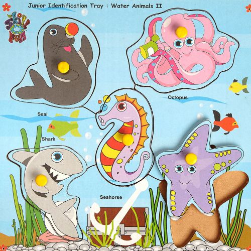 Skillofun - Junior Identification Tray Water Animals 2